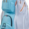 Cheap ❤️ Discount - Maxfli Women's 2021 Honors+ 14-Way Cart Bag For Women Blue/gray 🔔