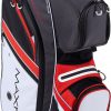 Coupon 👍 Discount - Maxfli 2019 Honors Plus Golf Cart Bag For Men Gray/white/red 🔔 -Outlet Maxfli Store unnamed file 258