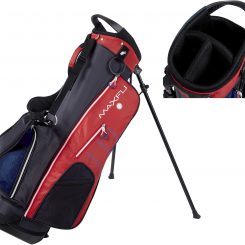 Discount 🎉 Discount - Maxfli Youth Stand Bag For Unisex Red/black/blue 👏