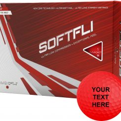 Outlet 🤩 Discount - Maxfli 2021 Softfli Matte Red Personalized Golf Balls For Women 😉