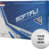 Best Sale 🥰 Discount - Maxfli 2021 Softfli Gloss White Personalized Golf Balls For Men 🎉