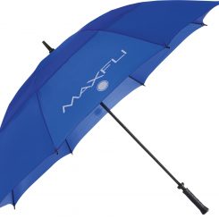 New ⭐ Discount - Maxfli 62" Double Canopy Umbrella For Unisex Blue 🥰