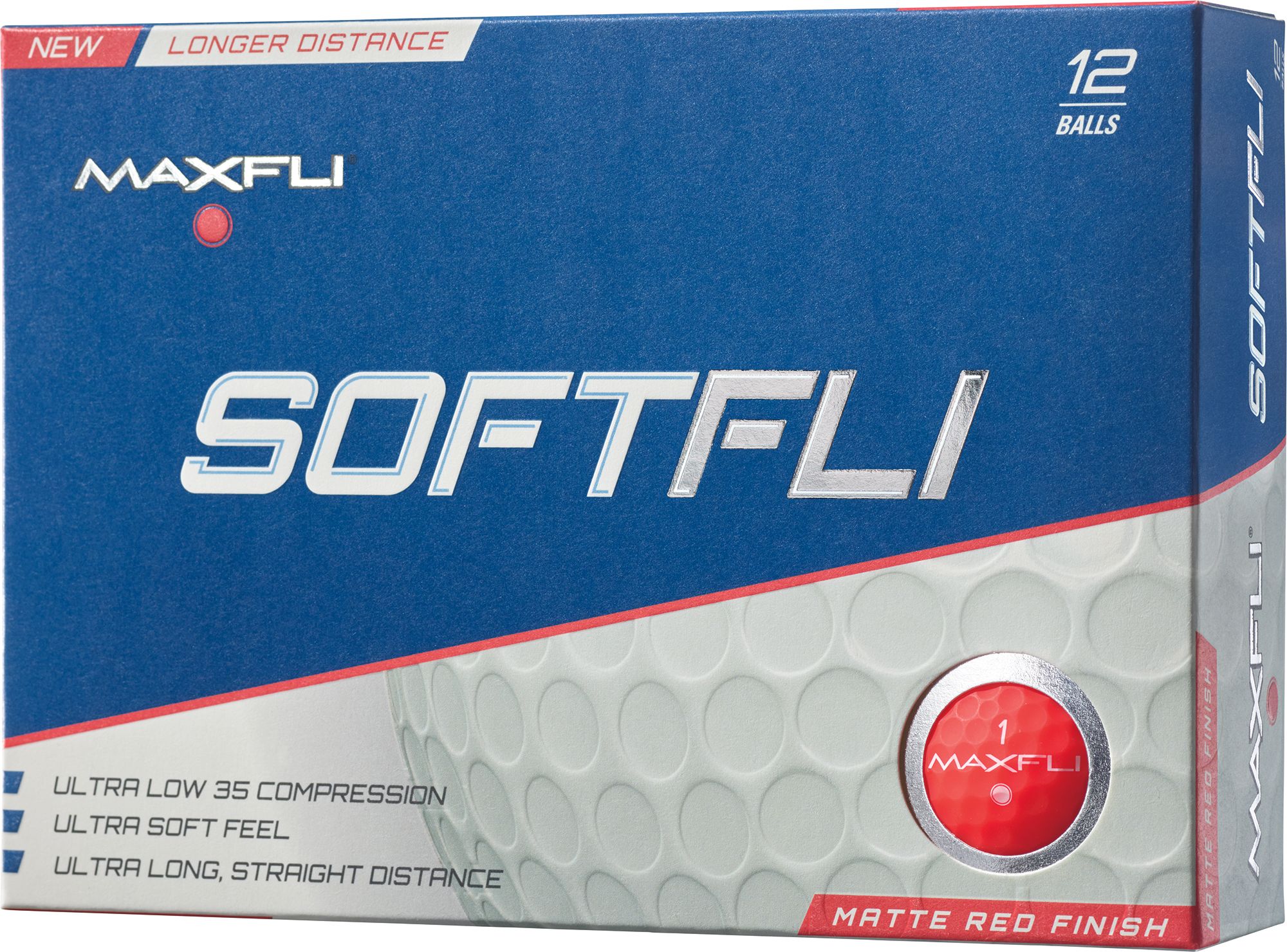 Cheap π― Discount - Maxfli SoftFli Matte Golf Balls – Red For Men π 5 Cheap π― Discount - Maxfli SoftFli Matte Golf Balls – Red For Men π - Image 3