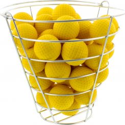 Discount ✨ Discount - Maxfli Foam Practice Balls With Storage Basket - 42 Pack For Women Yellow 🌟